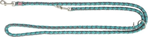 Trixie Cavo Verlängerungsleine, S-M, 2m, Aqua/Grafit