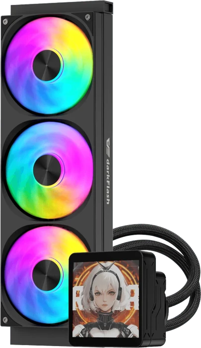 DarkFlash DV360S MAX Black, schwarz