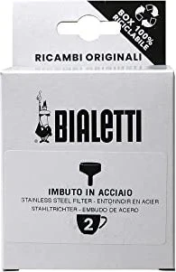 Bialetti Kaffeetrichter für 2 Tassen Edelstahl