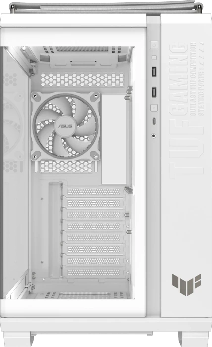 ASUS TUF Gaming GT502 Horizon TG ARGB White, Glasfenster