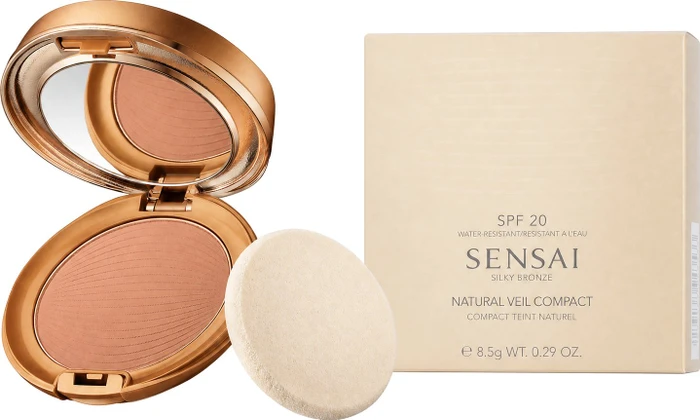 Sensai Silky Bronze Natural Veil Compact Foundation SPF20 SC03 medium LSF20, 8.5g