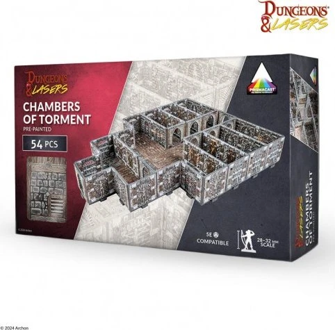 Dungeons & Lasers - Chambers of Torment Pre-Painted