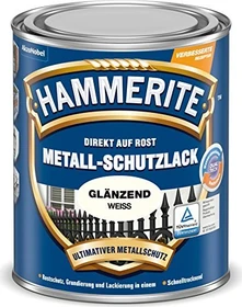 Hammerite Metallschutz-Lack außen glänzend weiß, 250ml