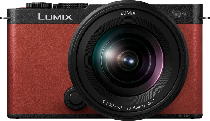 Panasonic Lumix DC-S9 rot mit Objektiv Lumix S 20-60mm 3.5-5.6