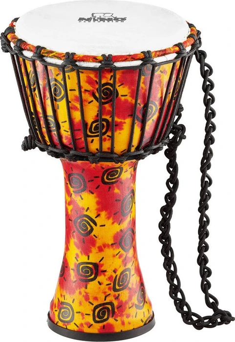 Nino Schnurspann Kunststoff Djembe mit Kunststofffell Small