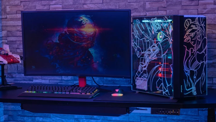 AeroCool Skribble ARGB, Glasfenster