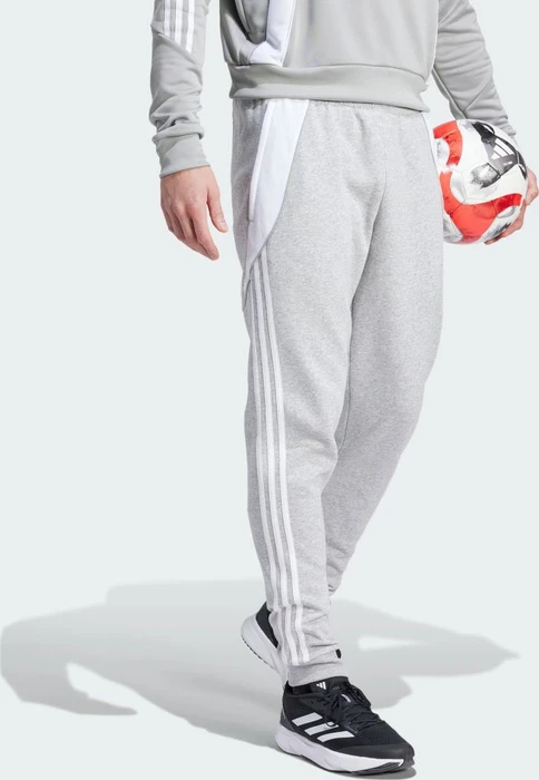 adidas Tiro 24 Trainingshose lang medium grey heather/white (Herren)