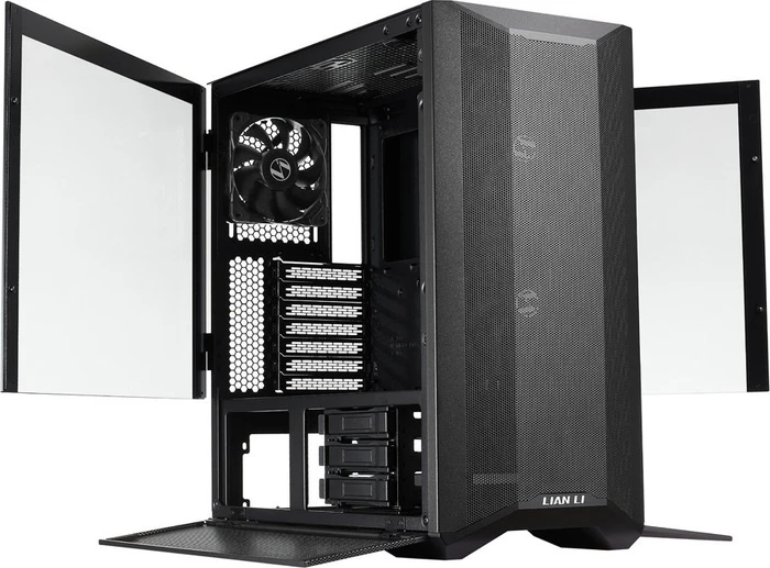 Lian Li LANCOOL II Mesh Performance, schwarz, Glasfenster