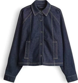 Opus Jovena Jeansjacke dark bold blue (Damen)