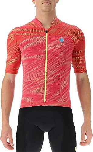 UYN Wave Trikot kurzarm vibrant red (Herren)
