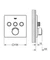 Grohe SmartControl Brausearmatur mit 3 Ventilen chrom Vorschaubild