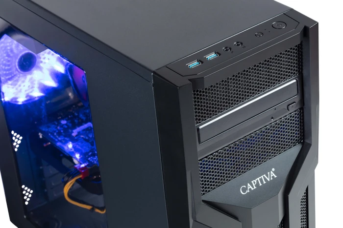 Captiva Highend Gaming I64-646, Core i5-11400F, 16GB RAM, 1TB SSD, GeForce RTX 3060 Ti