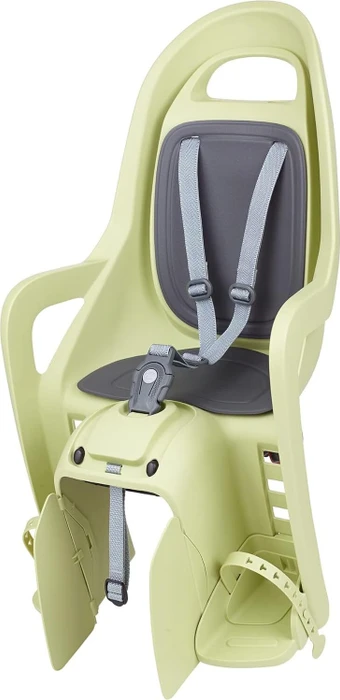 Polisport Groovy CFS Fahrradkindersitz light green/dark grey