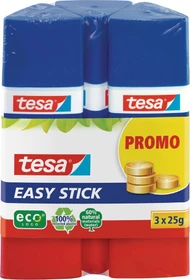 tesa Easy Stick Promo Klebestift, 75g (3x 25g)