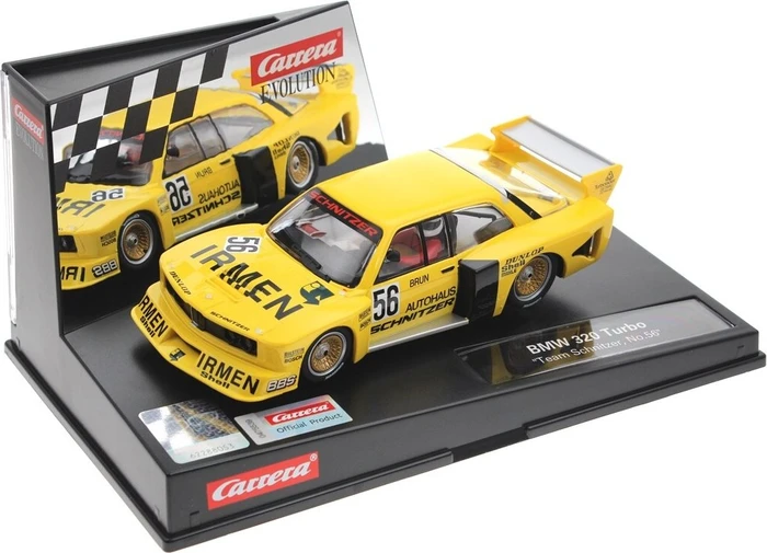 Carrera Evolution BMW 320 Turbo Flachbau Team Schnitzer No.56