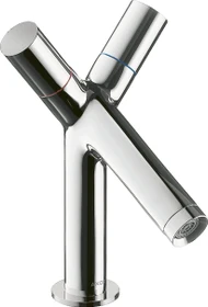 Hansgrohe Axor Starck 80 mit Ablauffernbedienung brushed black chrome