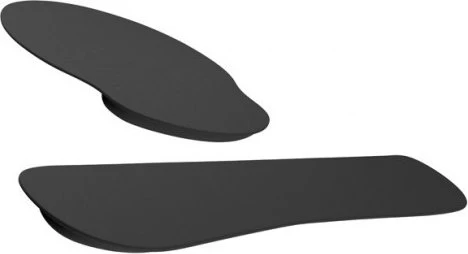 Natec Chimpunk 2-in-1 Ergonomisches Set Mauspad und Handgelenkauflage, schwarz