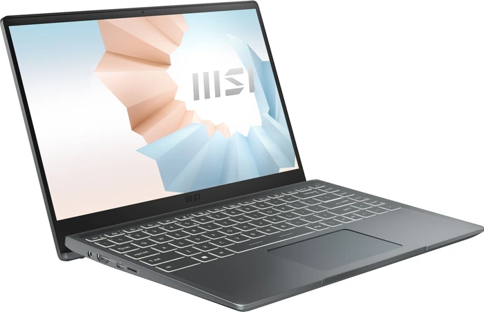 MSI Modern 14 B11M-028, Carbon Gray, Core i7-1165G7, 8GB RAM, 512GB SSD, DE