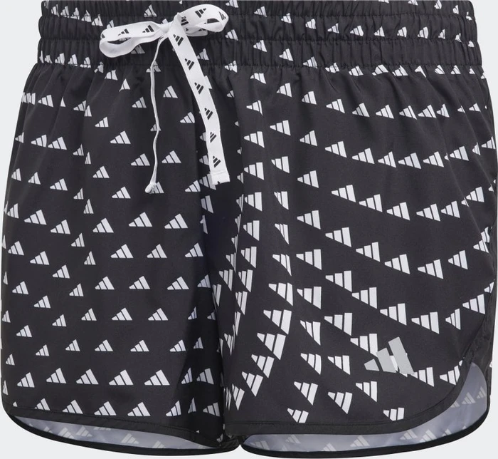 adidas Run It Brand Love Laufhose kurz schwarz (Damen)