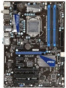 MSI P67A-C45 (Intel 1155)