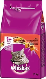 Whiskas Adult Trockennnahrung Rind, 1kg