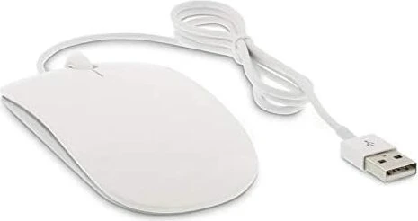 LMP Easy Mouse weiß/silber, USB