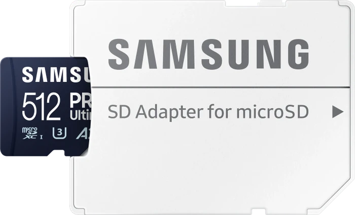 Samsung PRO Ultimate R200/W130 512GB Kit, UHS-I U3, A2, Class 10
