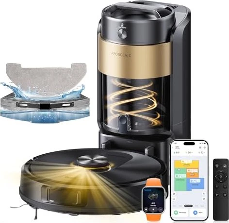 Proscenic Q20 Plus Saug-/Wischroboter inkl. Absaugstation