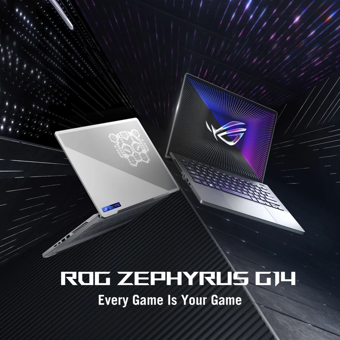 ASUS ROG Zephyrus G14 GA402RK-L8215W, Eclipse Gray, Ryzen 9 6900HS, 32GB RAM, 1TB SSD, Radeon RX 6800S, DE