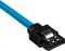 Corsair Premium Sleeved SATA 6Gb/s Kabel blau 0.3m Vorschaubild