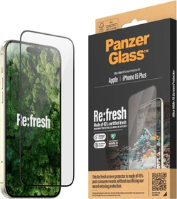 PanzerGlass Re:Fresh Ultra-Wide Fit with EasyAligner für Apple iPhone 15 Plus