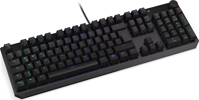 Endorfy Thock, PBT, LEDs RGB, Kailh RED, USB, DE