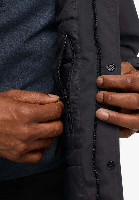 Jack Wolfskin Canyon Shield Funktionsmantel schwarz (Herren)
