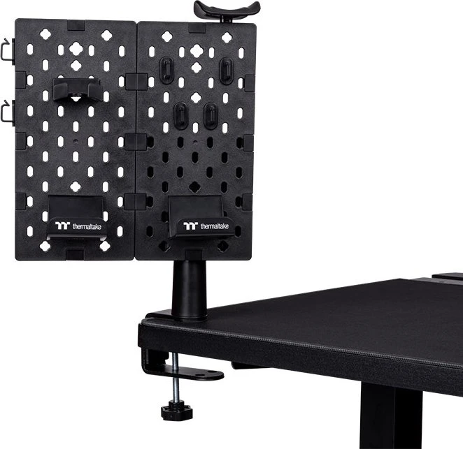 Thermaltake Gaming Desk Pegboard Tischerweiterung, Small, schwarz