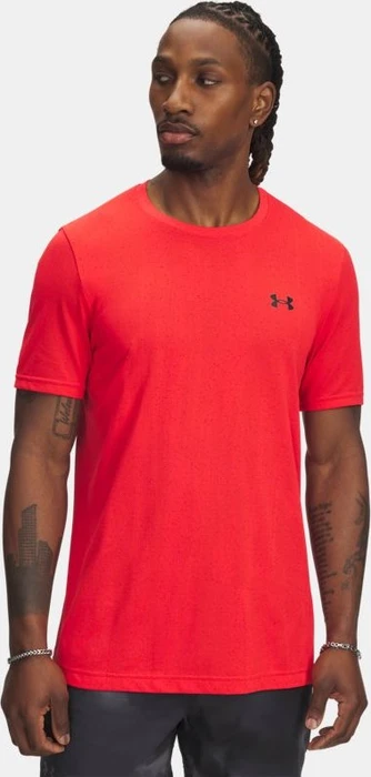 Under Armour Vanish Seamless Funktionsshirt kurzarm racer red/black (Herren)