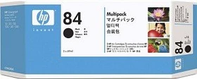 HP Tinte 84 schwarz, 3er-Pack