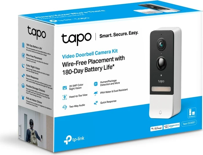 TP-Link Tapo D230S1, Video-Türklingel