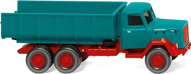 Wiking Klassik Edition Schuttwagen Magirus wasserblau