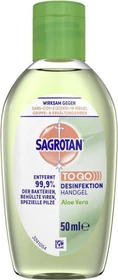 Sagrotan Aloe Vera Handdesinfektionsgel, 50ml
