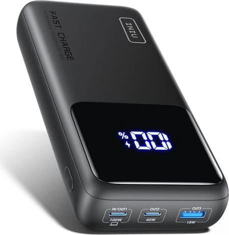 INIU B63 Powerbank 100W 25000mAh schwarz