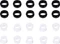 Alphacool Eiszapfen Pro 16mm Ersatz O-Ringe und Nylon Inserts, 12er-Pack Vorschaubild