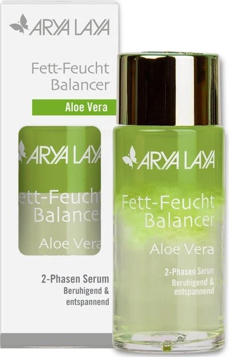 Arya Laya Fett-Feucht Balancer Aloe Vera 2-Phasen Serum, 50ml