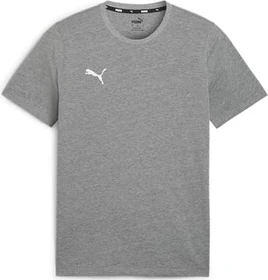 Puma teamGOAL Casuals Funktionsshirt kurzarm medium grey heather (Herren)