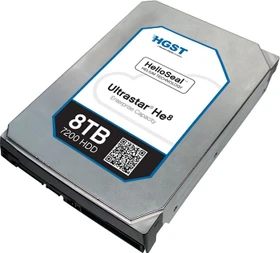 HGST Ultrastar He8 8TB, SE, 24/7, 512e / 3.5" / SATA 6Gb/s