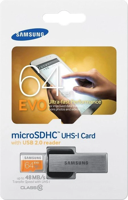 Samsung EVO R48 64GB USB-Kit, UHS-I, Class 10