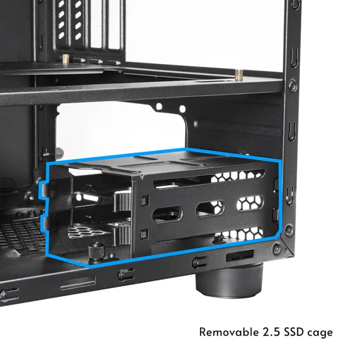 Chieftec The Cube CI-03B, schwarz