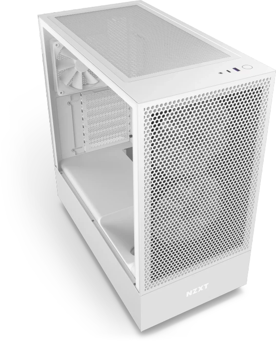 NZXT H5 Flow RGB, weiß, Glasfenster