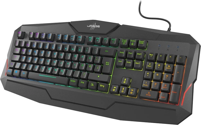 Hama uRage Exodus 210 Gaming Tastatur, USB, DE