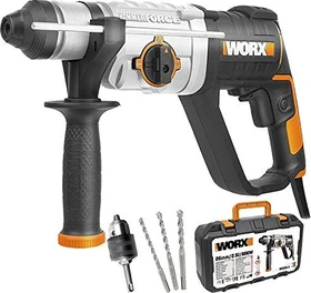 Worx Elektro-Bohr-/Meißelhammer inkl. Koffer + Zubehör