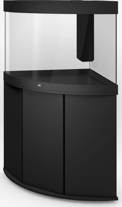 Juwel Trigon 190 LED Aquarium-Set mit Unterschrank, schwarz/schwarz, 190l